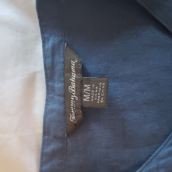 Tommy Bahama Linen Shirt Medium - Picture 2 of 8